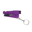 Car Mini Safety Hammer Keychain – Emergency Window Breaker & Seatbelt Cutter Tool