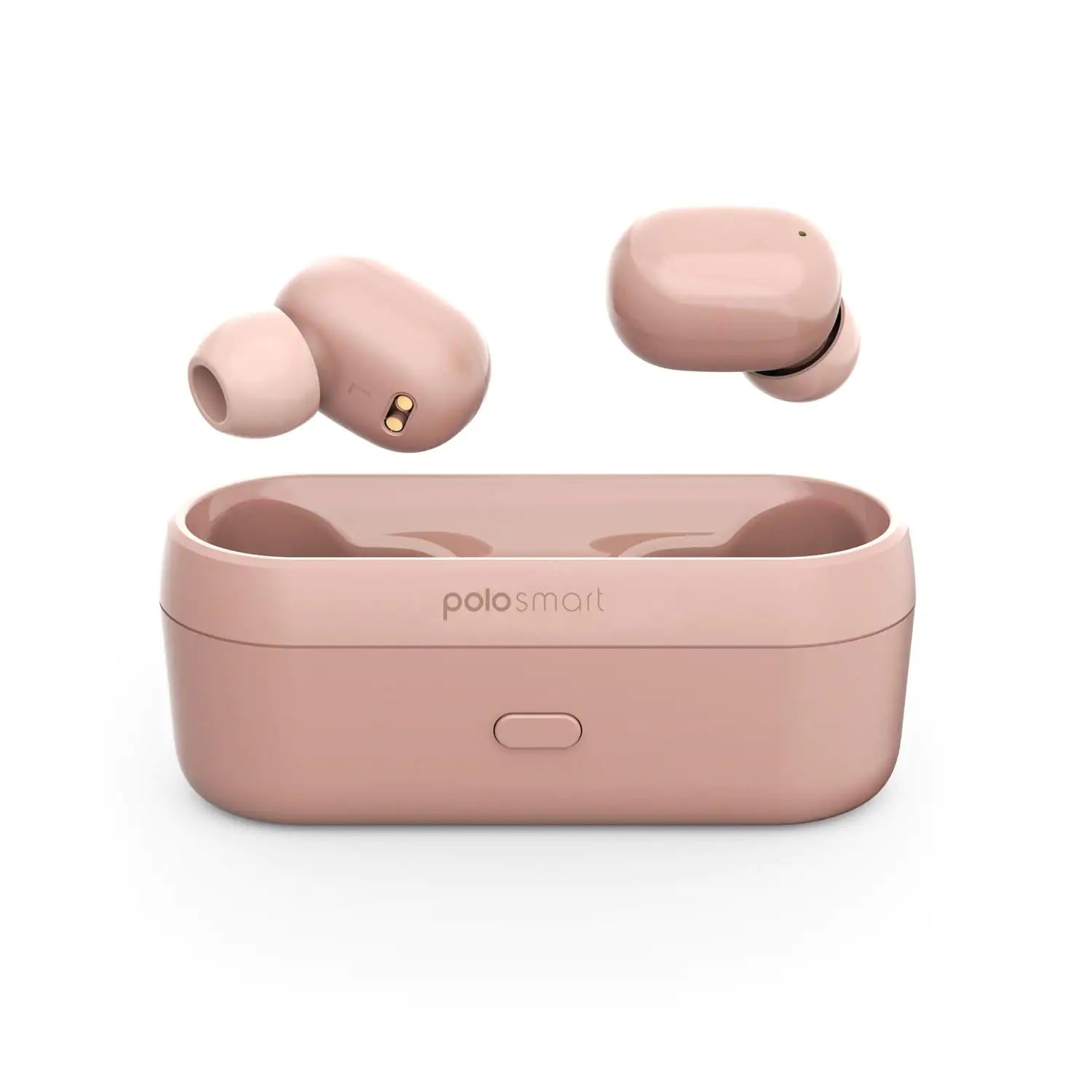 Polosmart FS55 Wireless TWS Earbuds – True Wireless, Compact, Pink