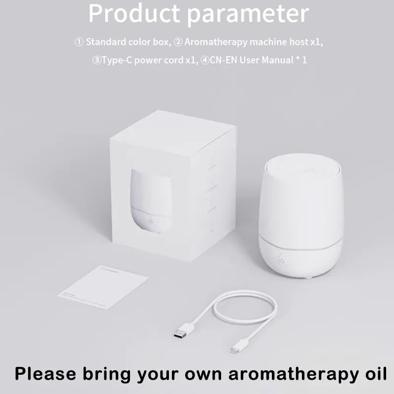 Smart Home Essential Oil Aroma Diffuser & Humidifier – Ultrasonic LED Mist Air Purifier