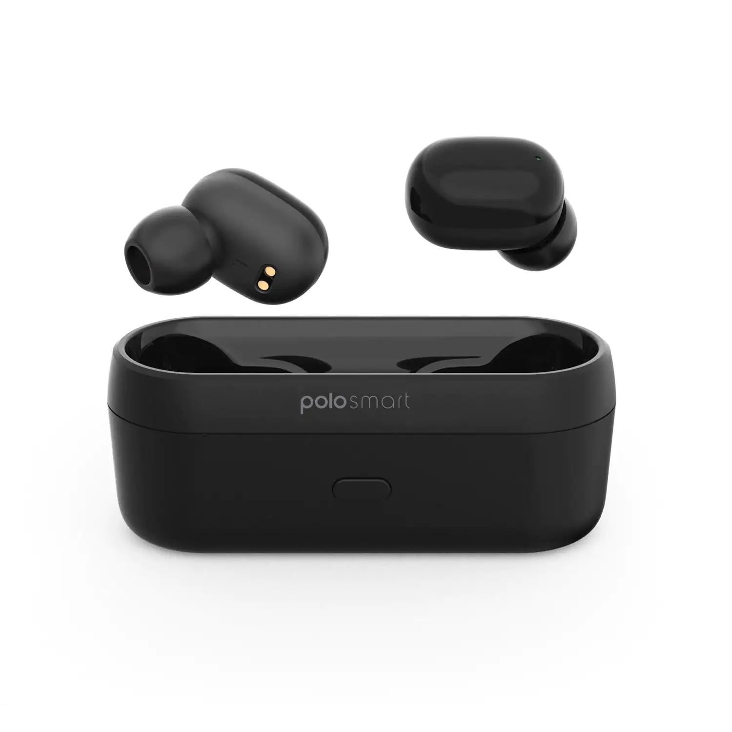 Polosmart FS55 Wireless TWS Earbuds – True Wireless, Compact, Black