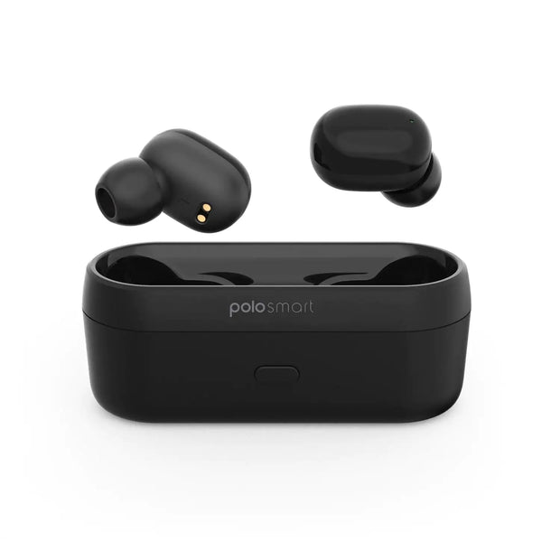 Polosmart FS55 Wireless TWS Earbuds – True Wireless, Compact, Black