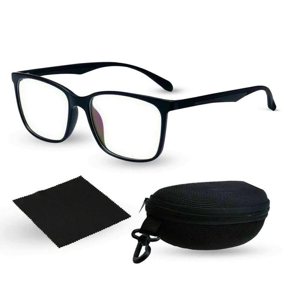 Blue Light Blocking Glasses – Anti-Eye Strain Computer Glasses for Men & Women