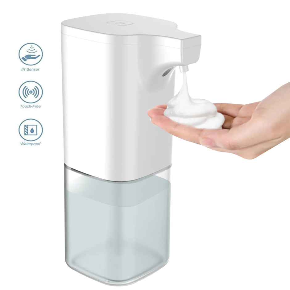 Automatic Foam Hand Sanitizer Dispenser with Sensor – Touchless USB Rechargeable Soap Dispenser