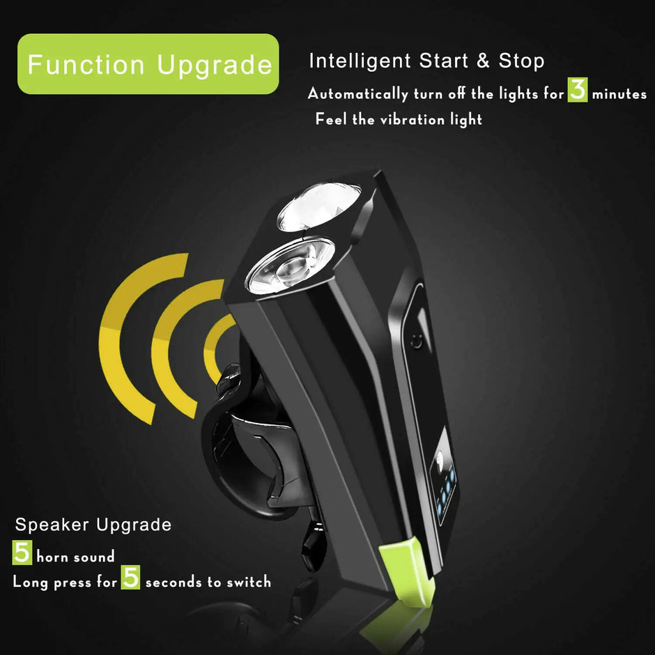 LED Bicycle Headlight – High-Performance Waterproof Bike Front Light