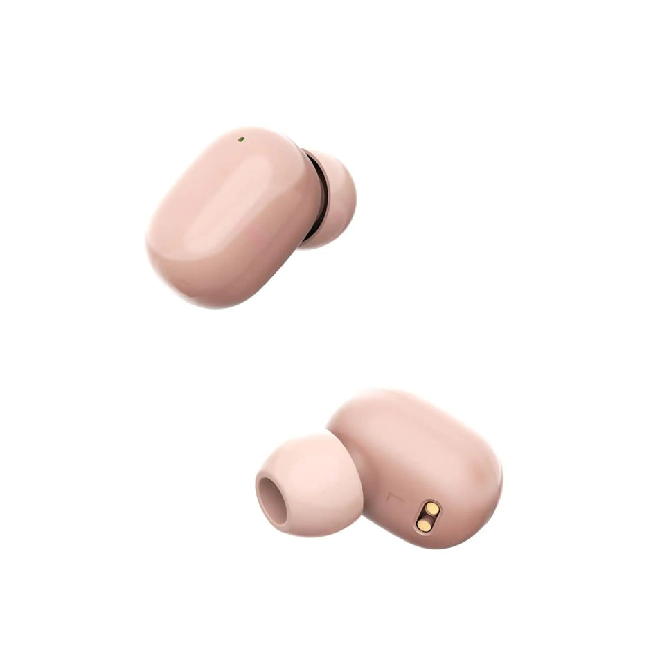 Polosmart FS55 Wireless TWS Earbuds – True Wireless, Compact, Pink