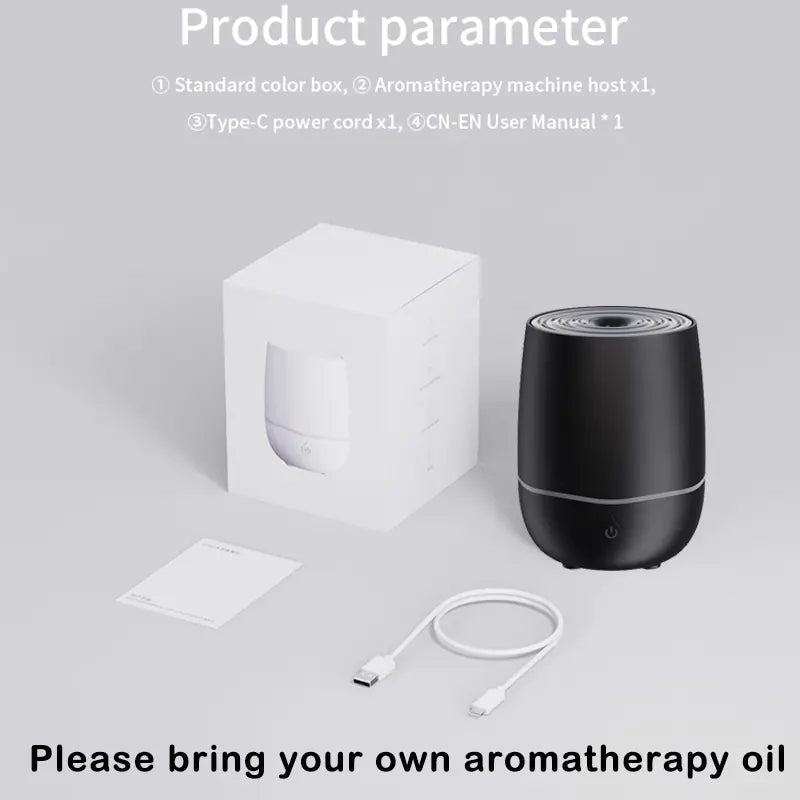 Smart Home Essential Oil Aroma Diffuser & Humidifier – Ultrasonic LED Mist Air Purifier