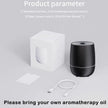 Smart Home Essential Oil Aroma Diffuser & Humidifier – Ultrasonic LED Mist Air Purifier