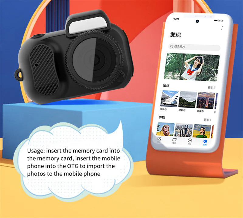 Compact 1080p HD Mini Camera – Pocket-Sized, Portable, Perfect Gift for Travel, Home & Outdoor Use