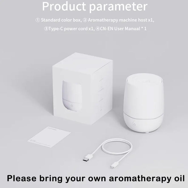 Smart Home Essential Oil Aroma Diffuser & Humidifier – Ultrasonic LED Mist Air Purifier