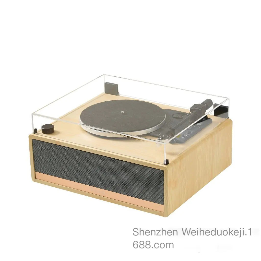 Retro Vinyl Record Player – Bluetooth Turntable with USB & TF Card Support for Home Audio