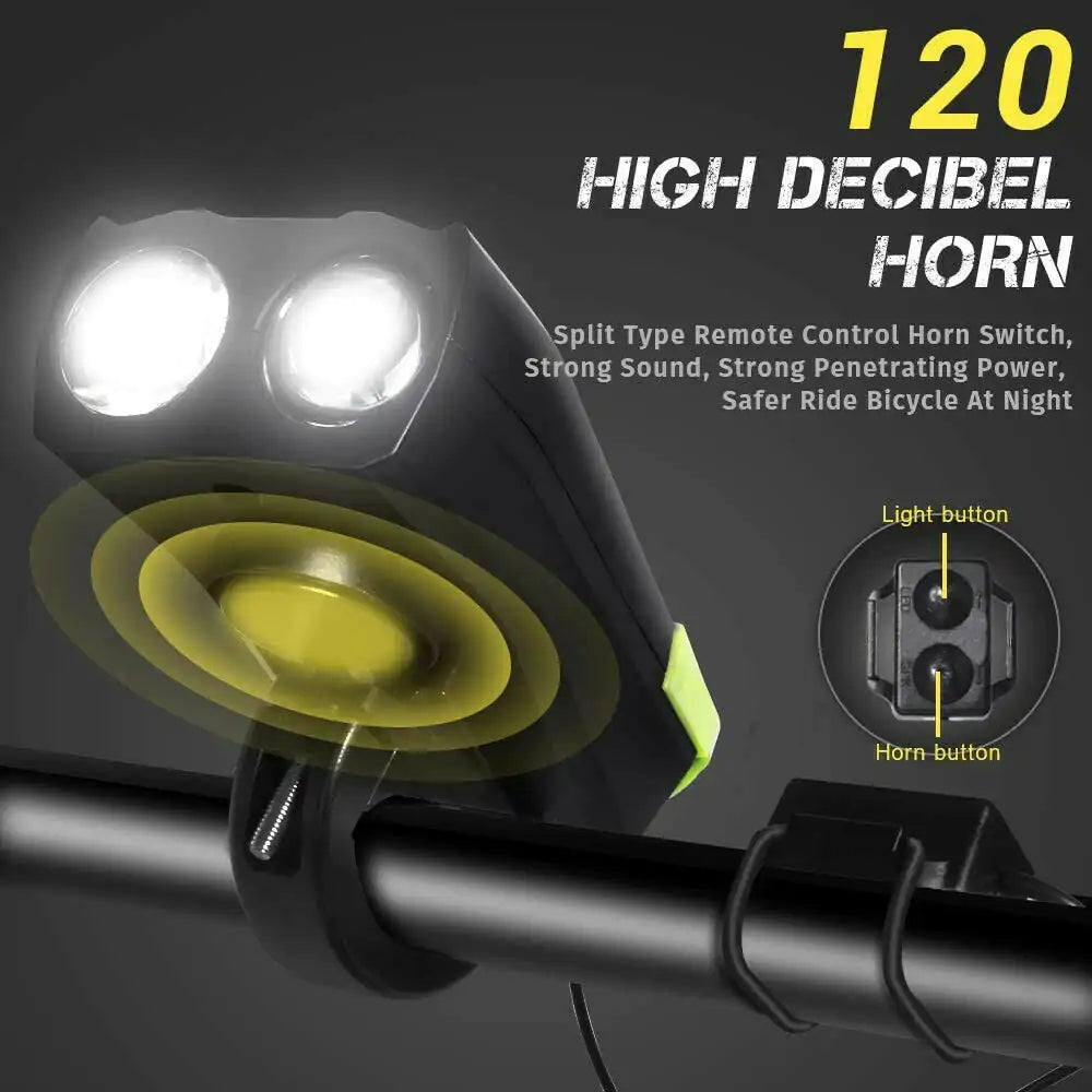 LED Bicycle Headlight – High-Performance Waterproof Bike Front Light