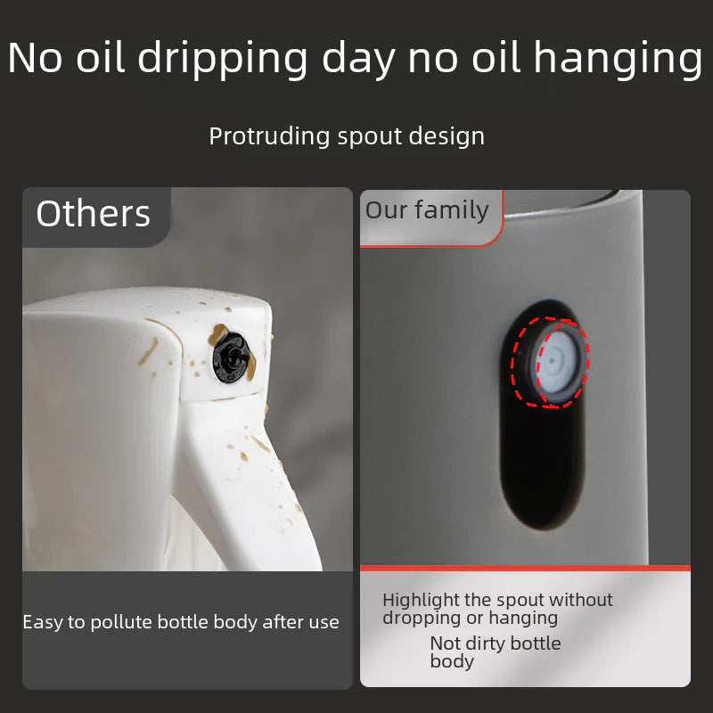 Glass Oil Spray Bottle for Cooking – Refillable Kitchen Mister for Olive Oil & Vinegar