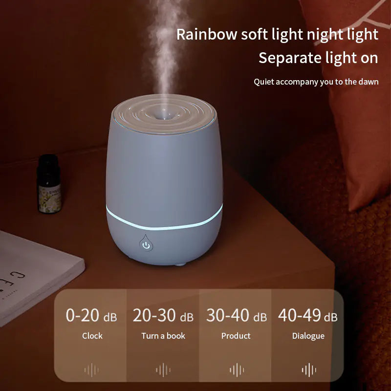 Smart Home Essential Oil Aroma Diffuser & Humidifier – Ultrasonic LED Mist Air Purifier