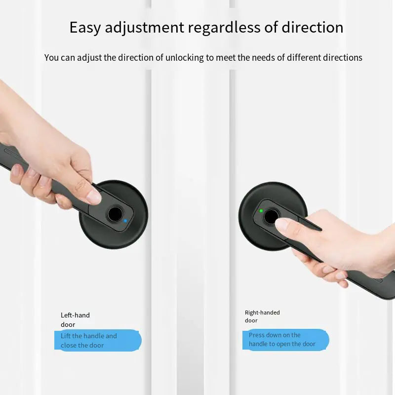 Smart Fingerprint Door Lock – Keyless Entry Lock for Bedroom, Office & Home Security