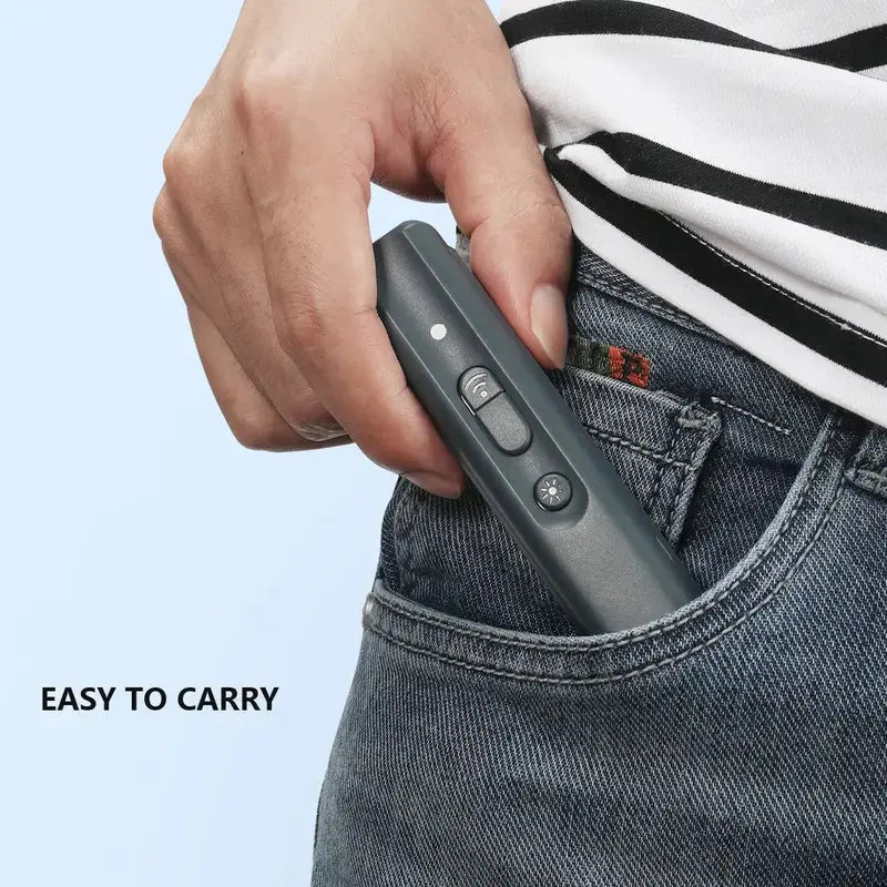 Ultrasonic Dog Repellent with Flashlight – Handheld Training & Bark Control Stopper