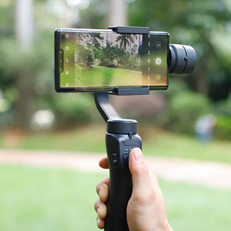Smart 3-Axis Gimbal Stabilizer Tripod for Mobile Phones & Video Recording