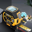 3-in-1 Laser Distance Measurer with Steel Tape & Digital Display
