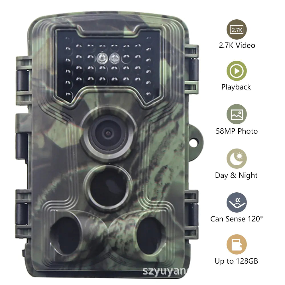 Yuyang Tech PR1000 Waterproof 58MP Outdoor Camera – 4K HD Action Camera with Night Vision