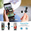 Portable Mini Wireless Lavalier Microphone – Clip-On Mic for Smartphones, PCs & Cameras