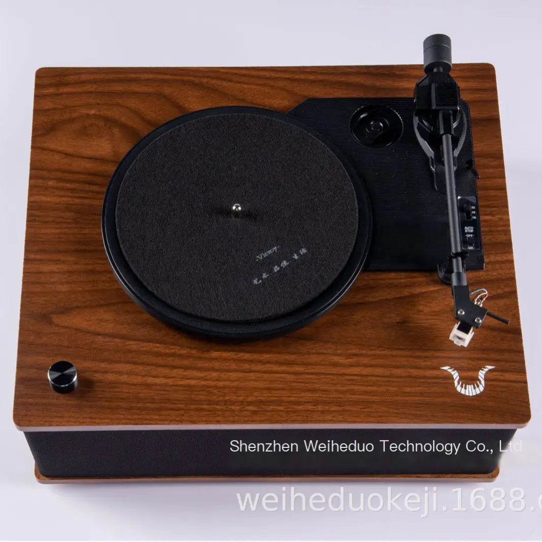 Retro Vinyl Record Player – Bluetooth Turntable with USB & TF Card Support for Home Audio